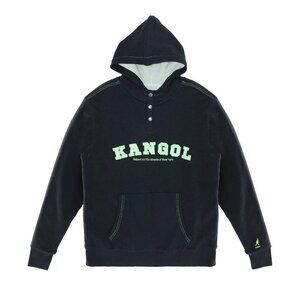 Mens Kangol Workwear Sherpa Lined Waffle Hoodie Size: M NWT